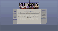 Desktop Screenshot of pheonixpainting.com